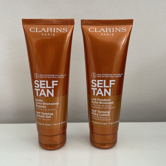Clarins Makeup Clarins Self Tanning Face Body Milky Lotion 42oz